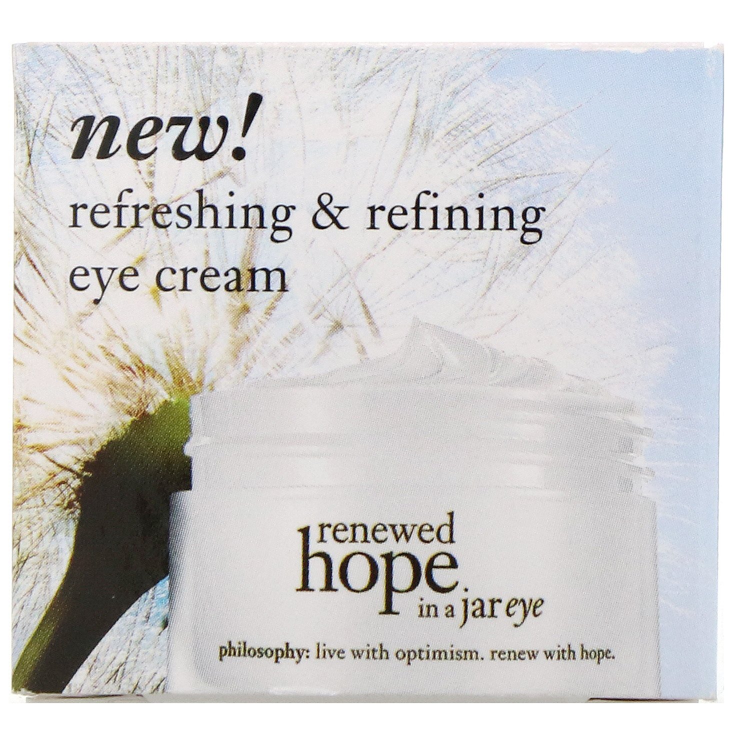 Philosophy, Renewed Hope in a Jar, creme para os olhos refrescante e refinador, 15 ml - Imagem 2