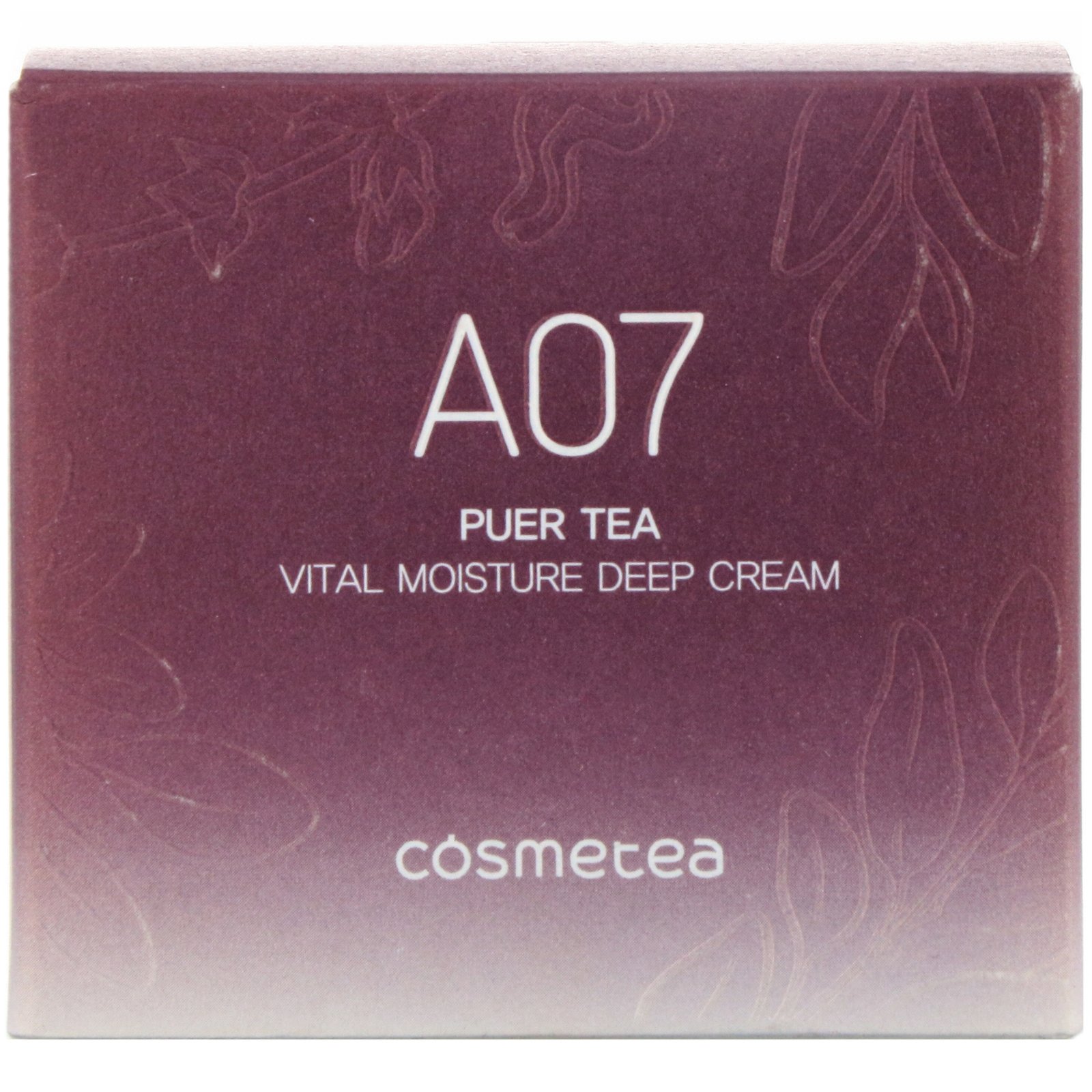 Cosmetea, Puer Tea Vital Moisture, Creme de Hidratação Profunda, 50 g (1,76 oz) - Imagem 2