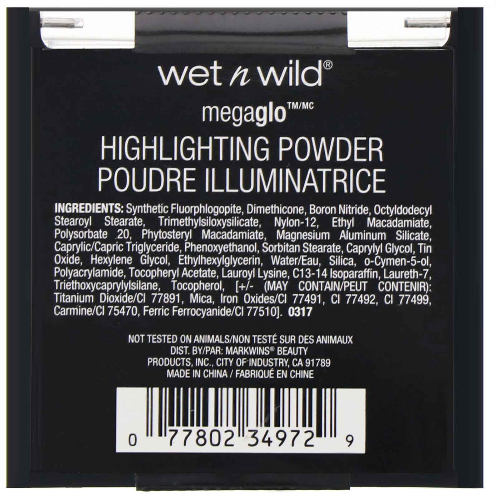 Wet n Wild, Pó iluminador MegaGlo, Golden Flower Crown, 0,19 oz (5,4 g) - Imagem 3