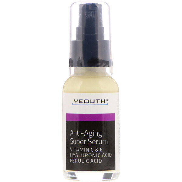 Yeouth, Supersérum Anti-Envelhecimento, 1 fl oz (30 ml)
