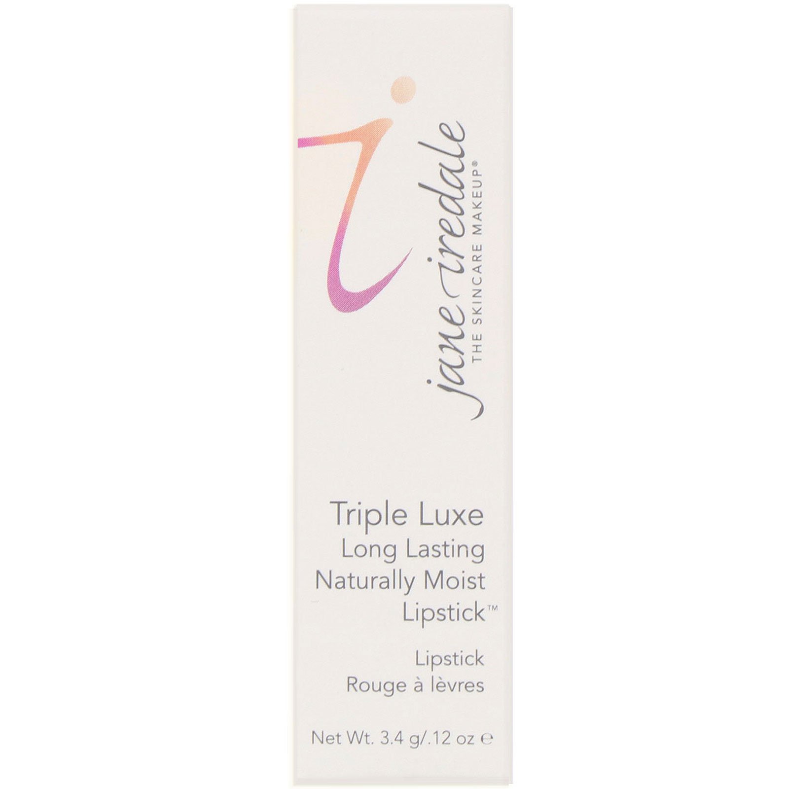 Jane Iredale, Triple Luxe, Long Lasting Naturally Moist Lipstick, Joanna, .12 oz (3.4 g) - Imagem 2