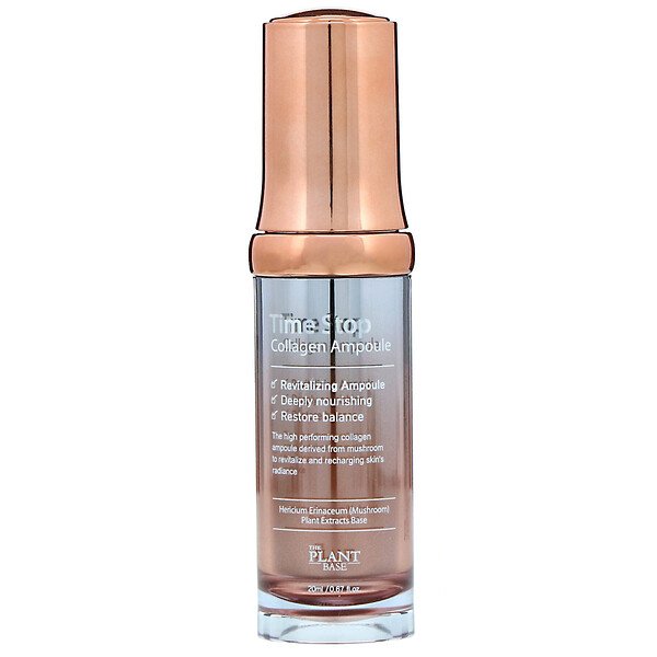 The Plant Base, Time Stop, Ampola de Colágeno, 20 ml (0,67 fl oz)