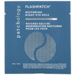 Comprar patchology, flashpatch restoring night eye gels, 5 pairs preço no brasil beleza marcas a-z máscaras e peels faciais máscaras faciais patchology suplemento importado loja 1 online promoção -