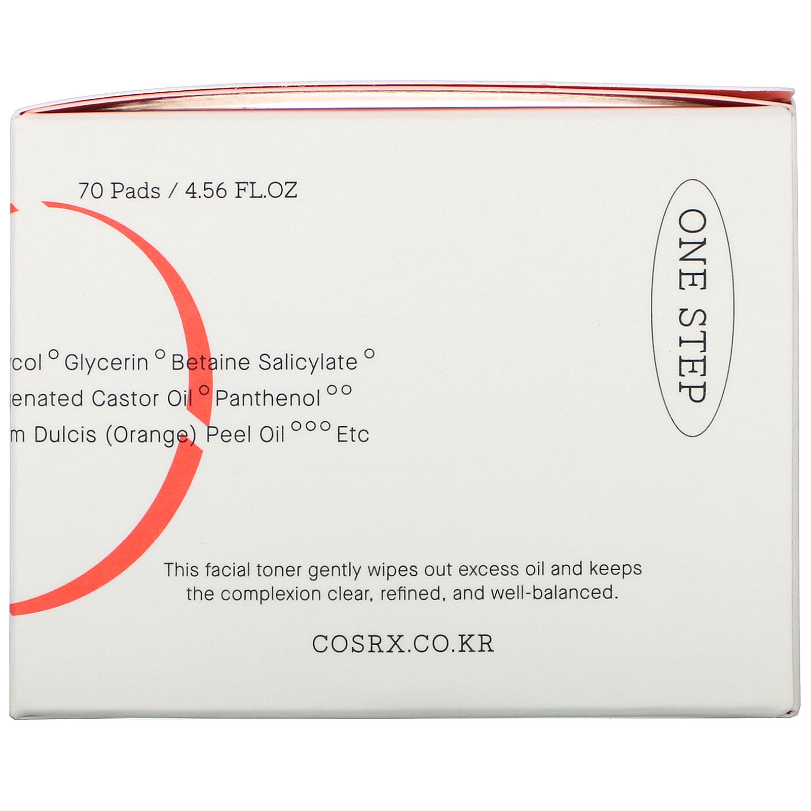 Cosrx, One Step, Original Clear Pad, 70 Pads, (4.56 fl oz) - Imagem 5