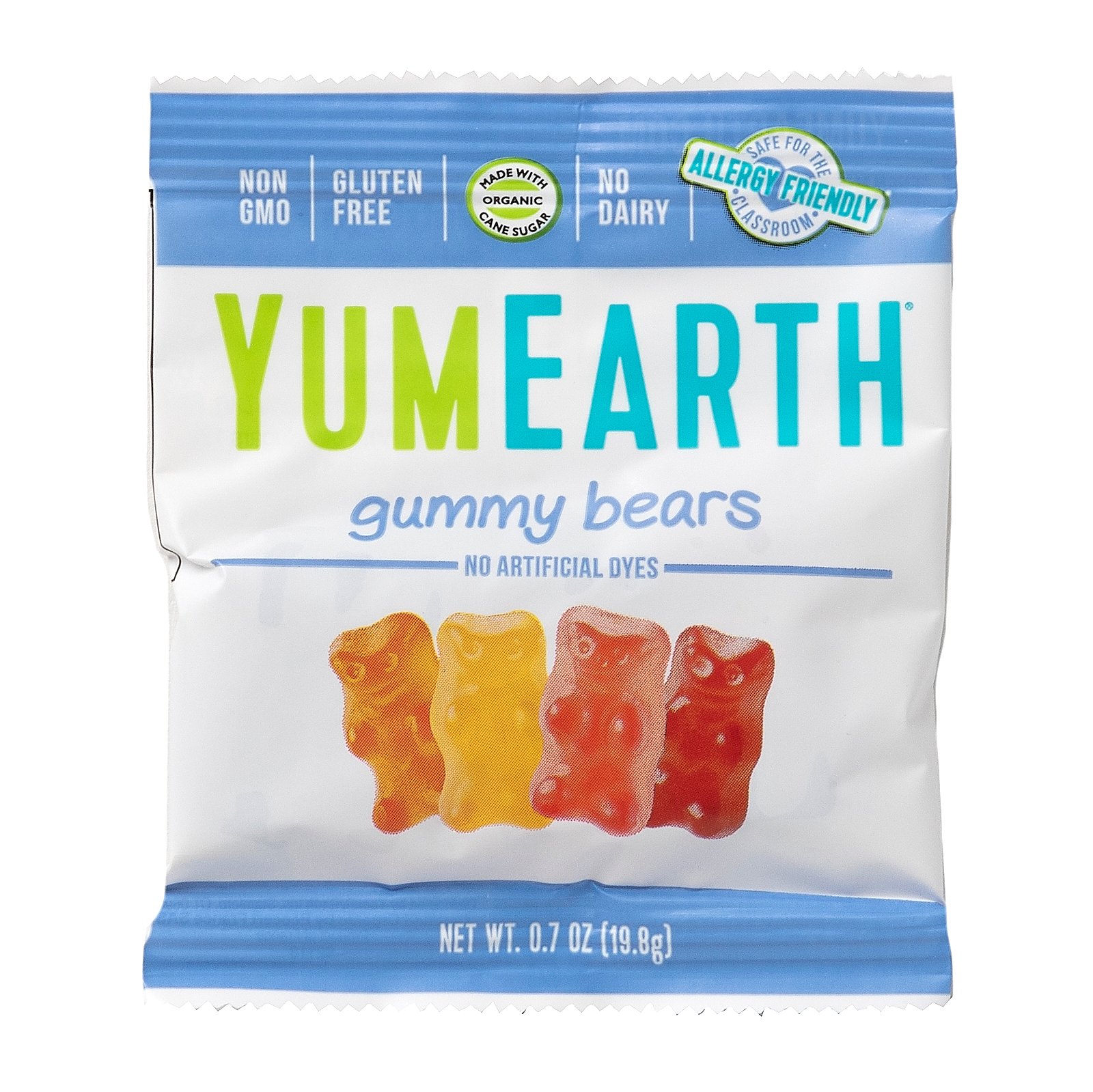 YumEarth, Gummy Bears, Assorted Flavors, 43 Packs, 0.7 oz (19.8 g) Each - Imagem 3