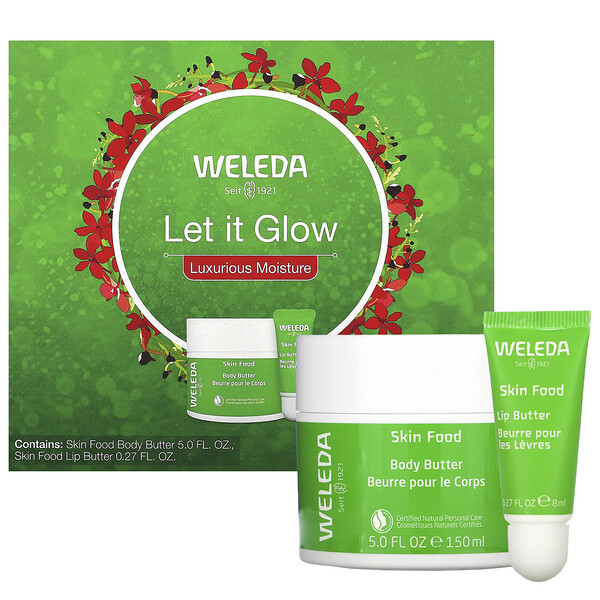Weleda, Let It Glow, Luxurious Moisture, 2 Piece Set