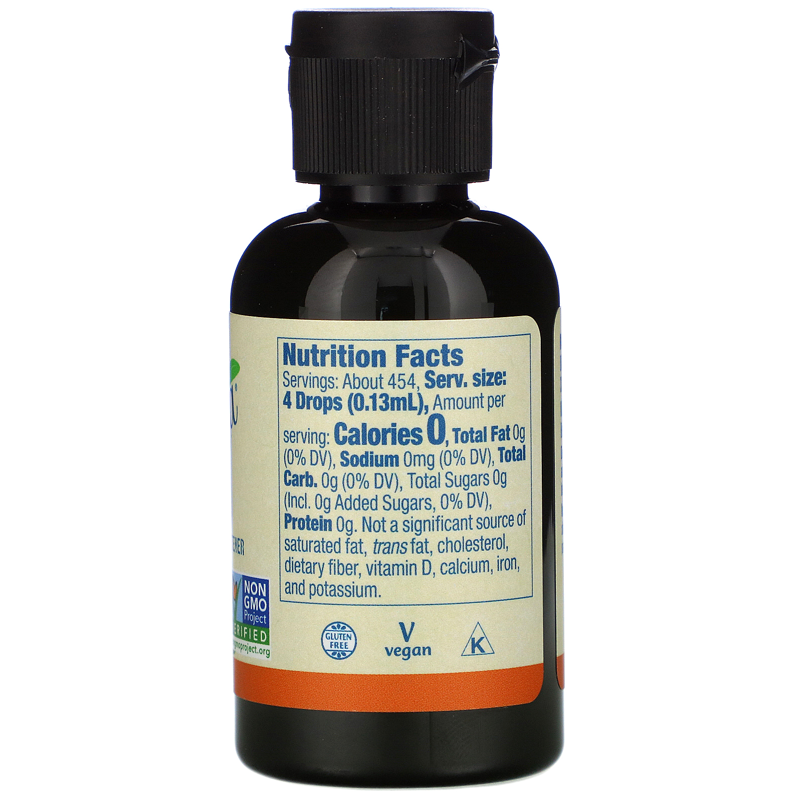 Now Foods, Better Stevia, Zero-Calorie Liquid Sweetener, Original, 2 fl oz (59 ml) - Imagem 2