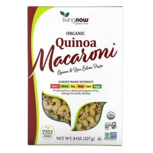 Comprar now foods, organic quinoa macaroni, gluten free, 8 oz (227 g) preço no brasil alimentos & lanches sucos suplemento importado loja 89 online promoção -