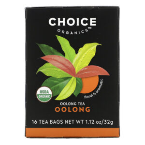 Comprar choice organic teas, oolong tea, organic oolong, 16 tea bags, 1. 1 oz (32 g) preço no brasil alimentos chá chá oolong marcas a-z the tao of tea suplemento importado loja 3 online promoção -