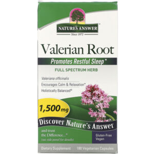 Comprar nature's answer, valerian root, 1,500 mcg, 180 vegetarian capsules preço no brasil camomila ervas ervas e homeopatia marcas a-z nature's answer suplemento importado loja 7 online promoção -
