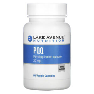 Lake Avenue Nutrition, PQQ (Pyrroloquinoline quinone), 20 mg, 60 Cápsulas Vegetais