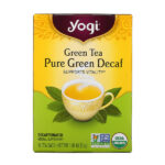 Comprar yogi tea, chá verde, descafeinado pure green, 16 sachês de chá, 1,09 oz (31 g) preço no brasil alimentos chá chá verde, mercearia marcas a-z yogi tea suplemento importado loja 1 online promoção -