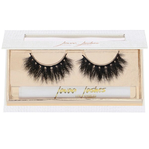 Lavaa Lashes, Destruidor de corações, Cílios postiços 3D de vison, 1 par