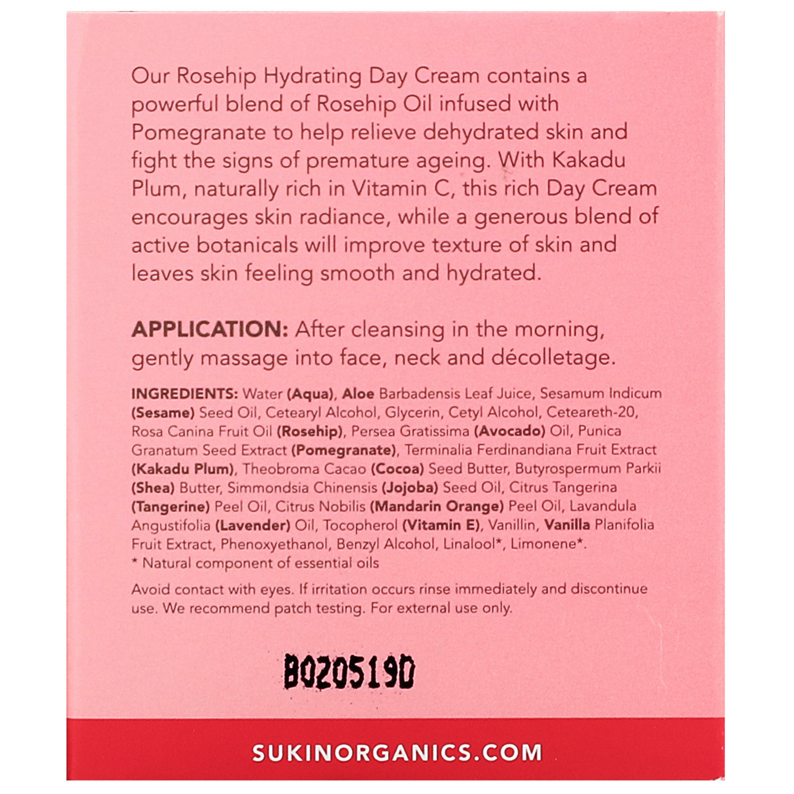 Sukin, Creme Hidratante Diurno, Rosa Mosqueta, 120 ml (4,06 fl oz) - Imagem 3
