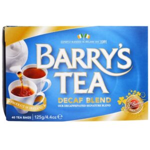 Comprar barry's tea, mistura descafeinada, 40 sachês, 4. 4 oz (125g) preço no brasil chá preto chás e café suplemento importado loja 89 online promoção -