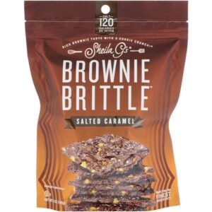Comprar sheila g's, brownie brittle, salted caramel, 5 oz (142 g) preço no brasil alimentos & lanches biscoitos suplemento importado loja 213 online promoção -