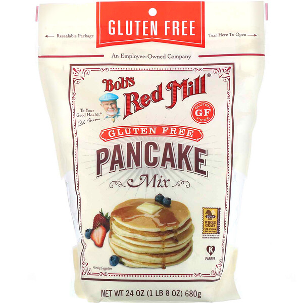Bob's Red Mill, Panqueca Mix, Sem Glúten, 24 oz (680 g)