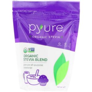 Comprar pyure, mistura de estévia orgânica, adoçante granular multiuso, 454 g (16 oz) preço no brasil alimentos marcas a-z mel de adoçantes pyure suplemento importado loja 17 online promoção -