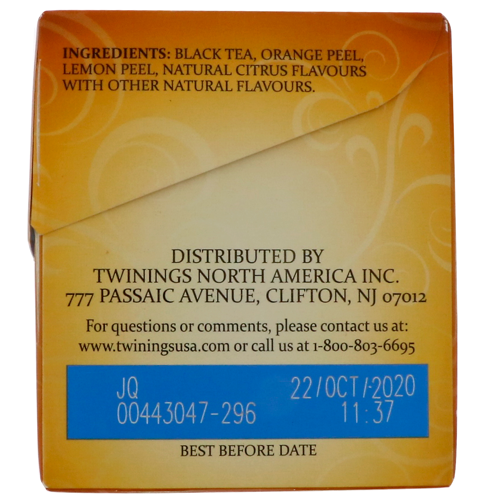 Twinings, Chá Preto Lady Grey, 20 Saquinhos de Chá, 1,41 oz (40 g) - Imagem 2