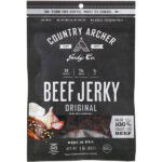 Comprar country archer jerky, beef jerky, original, 3 oz (85 g) preço no brasil alimentos country archer jerky marcas a-z petiscos de charque e carne petiscos e lanches suplemento importado loja 1 online promoção -