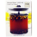 Comprar rishi tea, simple brew, bule de chá em folhas soltas, 400 ml preço no brasil acessórios para chá e café alimentos marcas a-z rishi tea suplemento importado loja 5 online promoção -