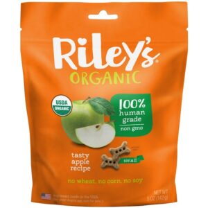 Comprar riley’s organics, petiscos para cães, osso pequeno, receita de maçã, 5 oz (142 g) preço no brasil animais de estimação marcas a-z petiscos para animais de estimação riley’s organics suplemento importado loja 1 online promoção - 7 de agosto de 2022
