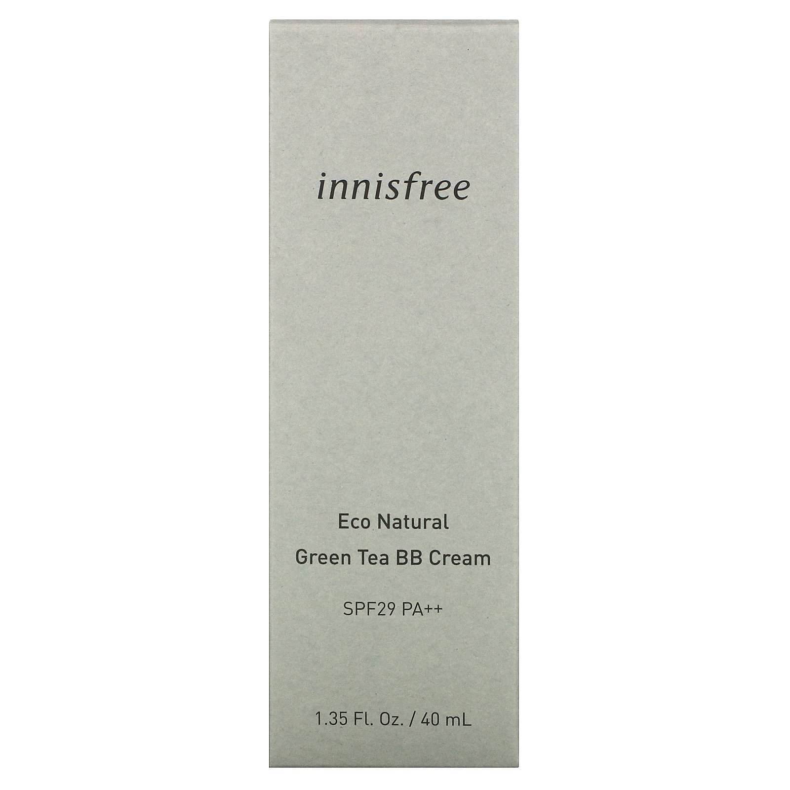 Innisfree, Eco Natural Green Tea BB Cream, SPF 29 PA++, 1.35 fl. oz. (40 ml) - Imagem 2