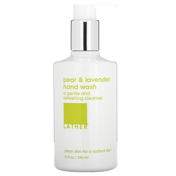 Lather, Pear & Lavender Hand Wash, 10 fl oz (295 ml)