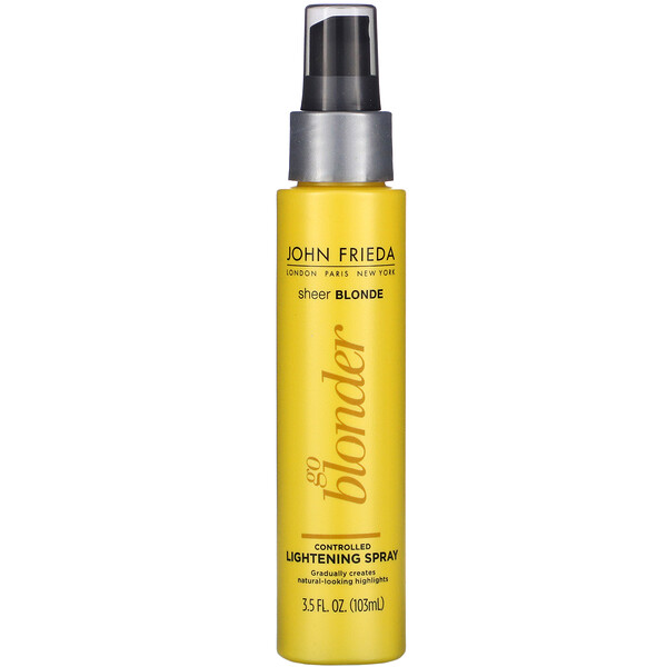 John Frieda, Sheer Blonde, Go Blonder, Spray clareador controlado, 103 ml