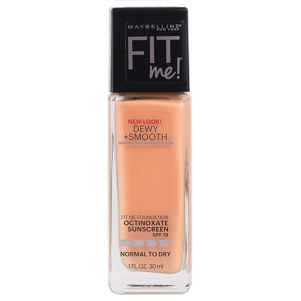 Maybelline, Fit Me, base refrescante e suave, 310 Sun Beige, 30 ml