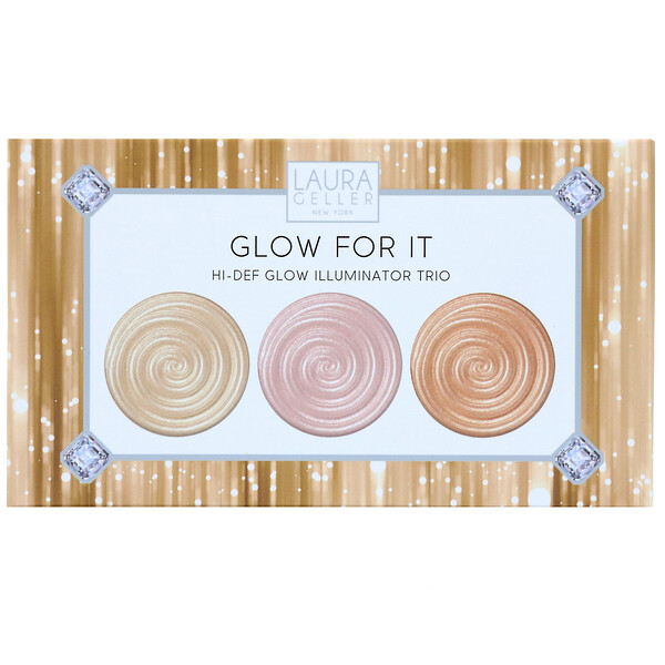 Laura Geller, Glow For It, Trio iluminador de alta definição, 1,2 g cada - Imagem 2