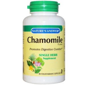 Comprar nature's answer, chamomile, 650 mg, 90 vegetarian capsules preço no brasil camomila ervas ervas e homeopatia marcas a-z solaray suplemento importado loja 5 online promoção -
