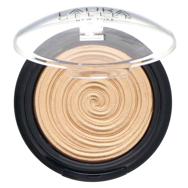 Laura Geller, Iluminador Baked Gelato Swirl, Mel Dourado, 4,5 g (0,16 oz)