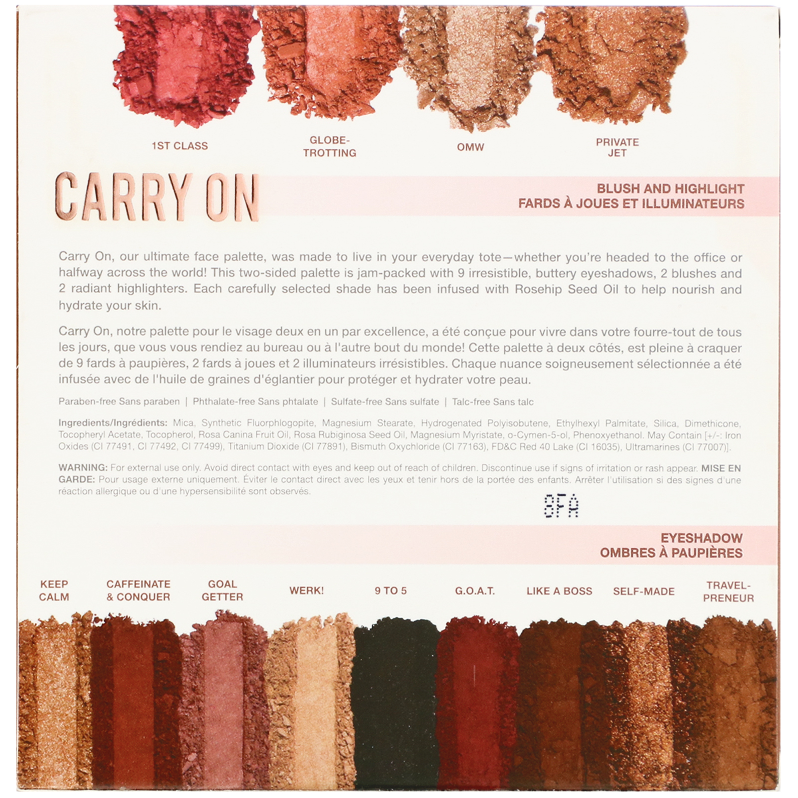 IBY Beauty, Carry On, Face Palette, 1.1 oz (32.2 g) - Imagem 4
