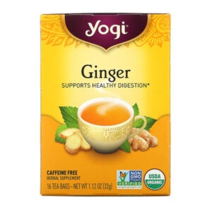 Comprar yogi tea, organic ginger, 16 tea bags, 1. 12 oz (32 g) preço no brasil alimentos chá chá de ervas chás medicinais marcas a-z yogi tea suplemento importado loja 27 online promoção -