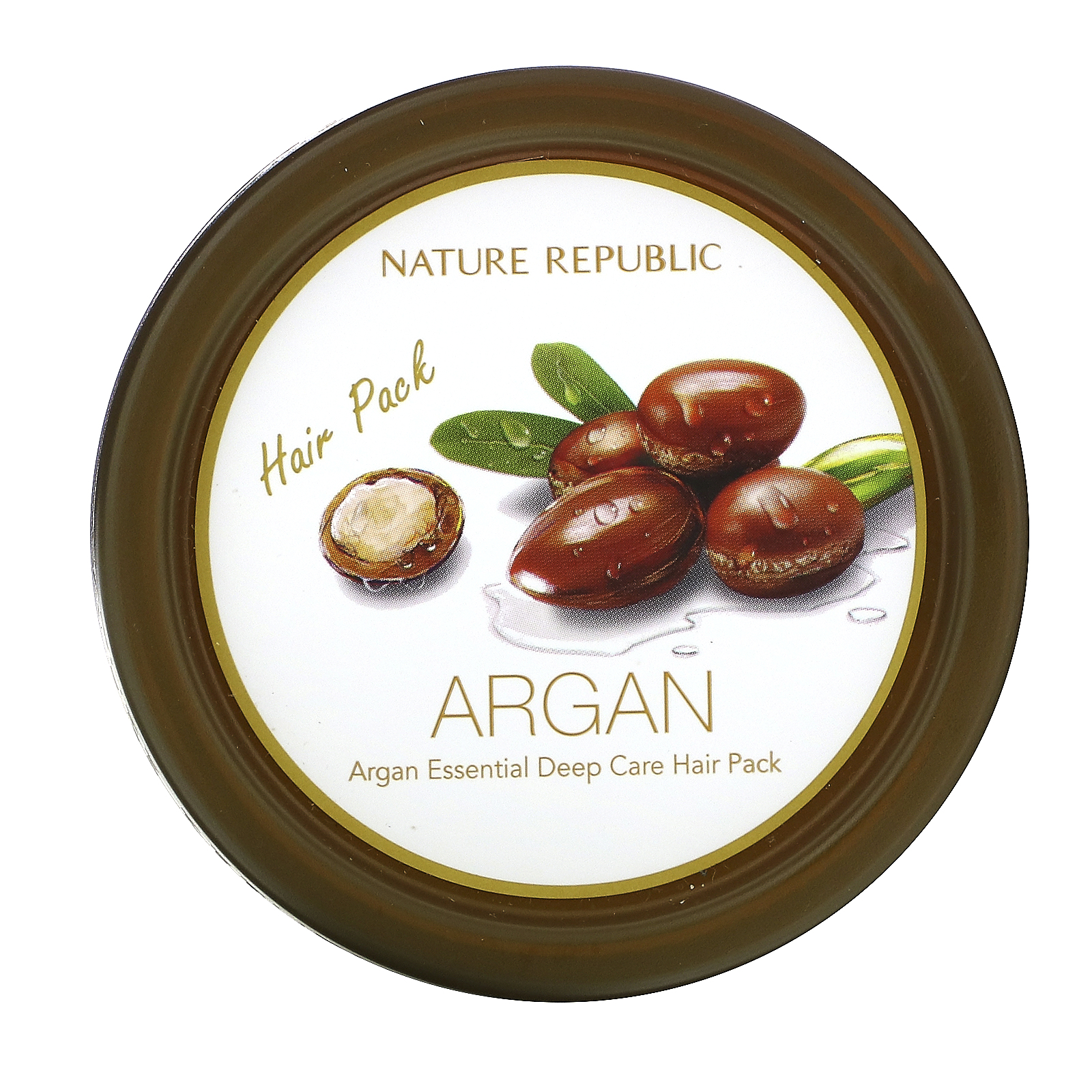 Nature Republic, Máscara Capilar Essencial de Tratamento Profundo com Argan, 200 ml (6,76 fl oz) - Imagem 3