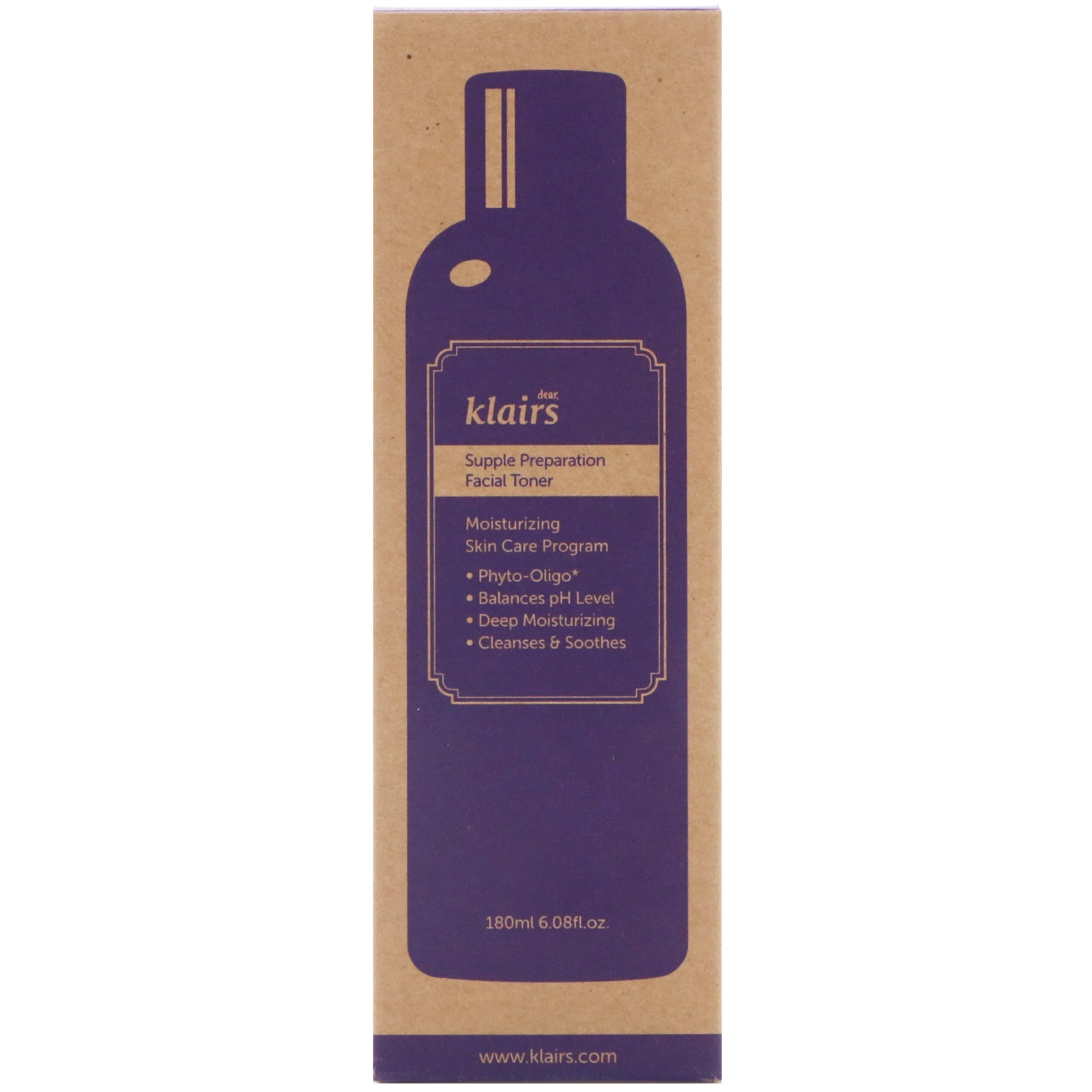 Dear, Klairs, Tônico Facil de Elaboração Suave, 180 ml (6,08 fl oz) - Imagem 2