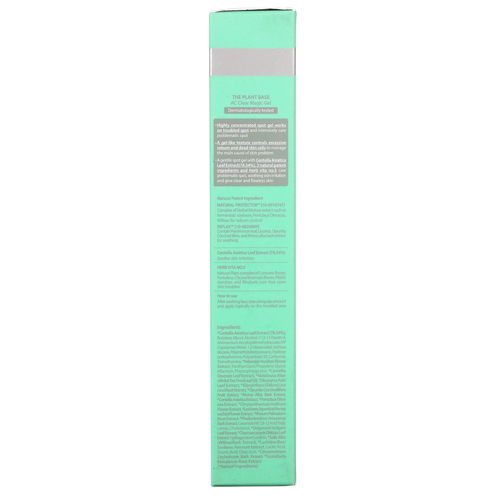The Plant Base, AC Clear, Gel Mágico, 30 ml (1,01 fl oz) - Imagem 3