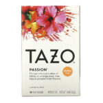 Comprar tazo teas, herbal tea, passion, caffeine-free, 20 tea bags, 1. 8 oz (52 g) preço no brasil alimentos frutos do mar marcas a-z wild planet suplemento importado loja 7 online promoção -