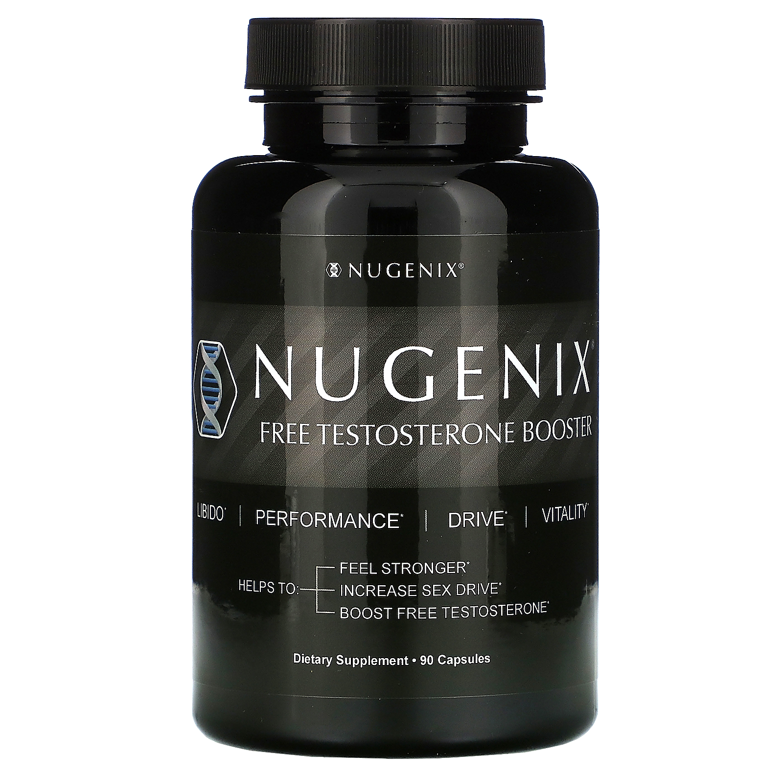 Nugenix, Free Testosterone Booster, 90 Capsules - Imagem 3