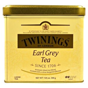 Comprar twinings, chá earl grey solto, suave, 200 g (7,05 oz) preço no brasil chá preto chás e café suplemento importado loja 57 online promoção -