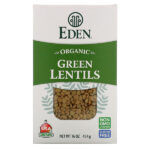 Comprar eden foods, orgânica, lentilha verde, 454 g (16 oz) preço no brasil alimentos eden foods feijões e lentilhas lentilhas marcas a-z suplemento importado loja 1 online promoção -