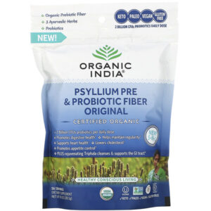 Comprar organic india, psyllium pre & probiotic fiber, original, 10 oz (283. 5 g) preço no brasil casca de psyllium suplementos nutricionais suplemento importado loja 285 online promoção -