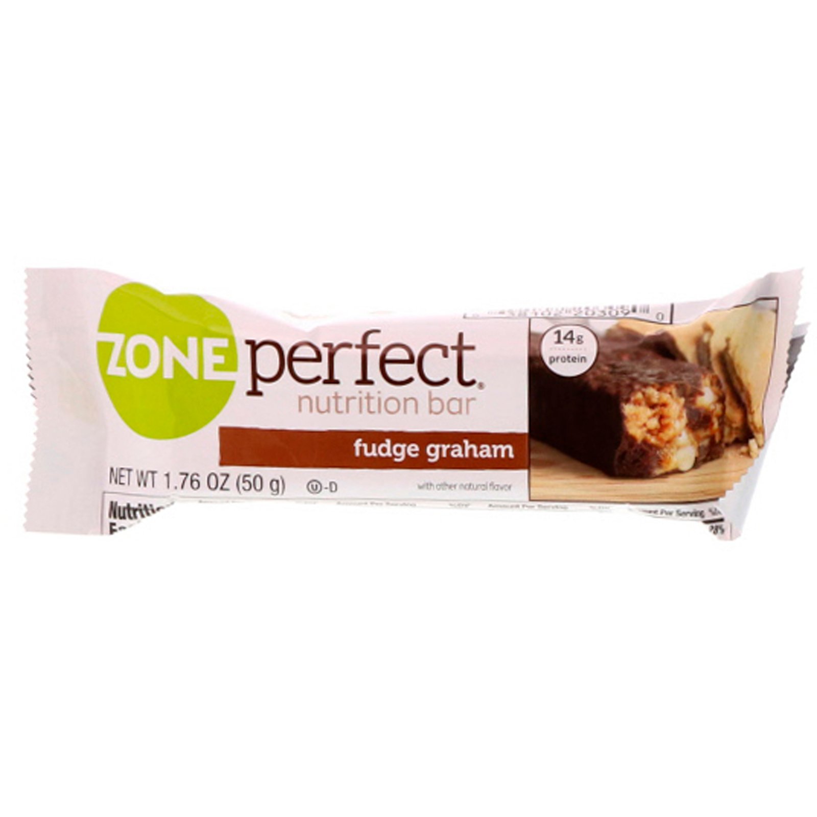 ZonePerfect, Nutrition Bars, Fudge Graham, 12 Bars, 1.76 oz (50 g) Each - Imagem 4
