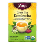 Comprar yogi tea, green tea kombucha, 16 tea bags, 1. 12 oz (32 g) preço no brasil alimentos kitchens of india marcas a-z molhos e marinadas pasta e molho de curry suplemento importado loja 7 online promoção -
