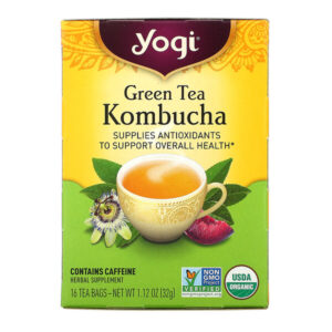 Comprar yogi tea, green tea kombucha, 16 tea bags, 1. 12 oz (32 g) preço no brasil alimentos chá chá de ervas chás medicinais marcas a-z yogi tea suplemento importado loja 61 online promoção -
