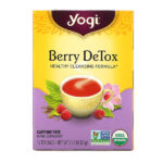 Comprar yogi tea, berry detox, sem cafeína, 16 saquinhos de chá, 1,12 oz (32 g) preço no brasil alimentos chá chá inglês de café da manhã chá preto marcas a-z twinings suplemento importado loja 7 online promoção -