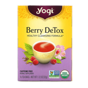Comprar yogi tea, berry detox, sem cafeína, 16 saquinhos de chá, 1,12 oz (32 g) preço no brasil chás e café chás medicinais suplemento importado loja 173 online promoção -