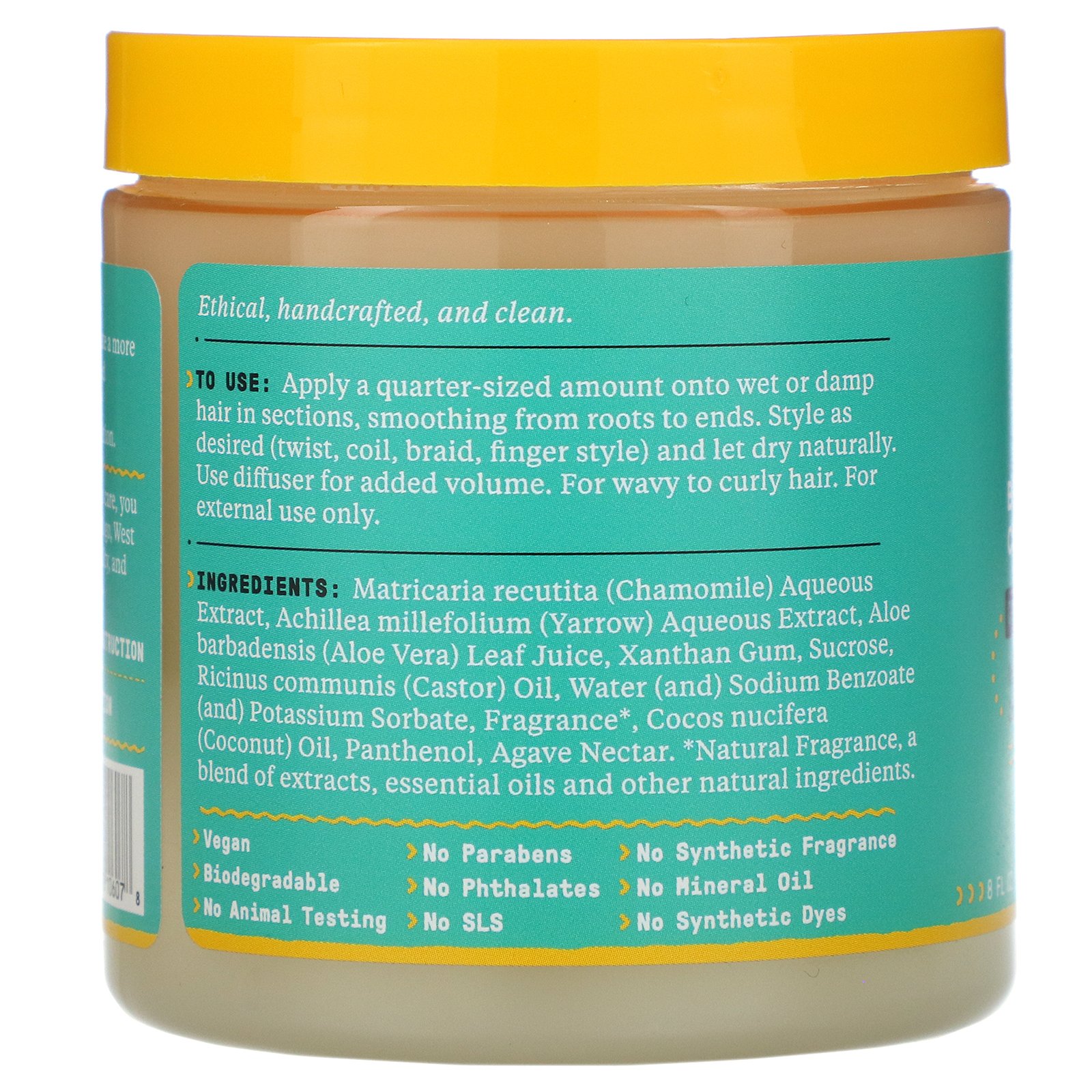 Alaffia, Beautiful Curls, Curl Defining Gel, Wavy to Curly, Virgin Coconut Oil, 8 fl oz (235 ml) - Imagem 2