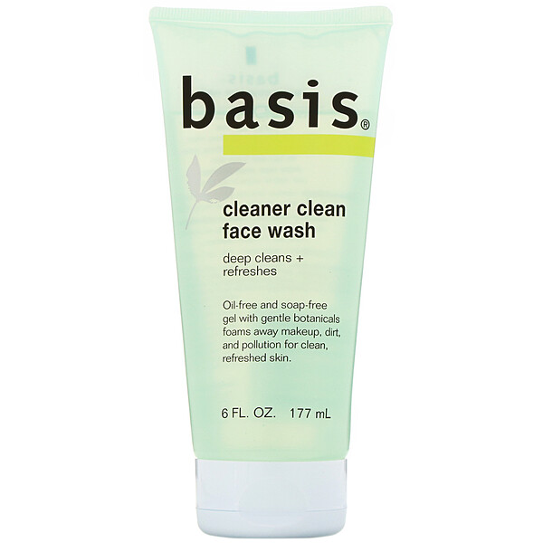 Basis, Limpador para lavagem do rosto, 6 fl. oz. (177 mL)